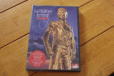 MICHAEL JACKSON - HISTORY ON FILM VOL 2 DVD [NEW SEALED] RARITIES / SHORT FILMS - Image 1 of 4