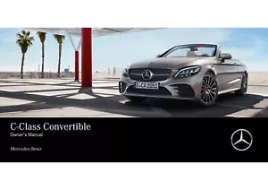 MERCEDES-BENZ C CLASS CABRIOLET (A205) OWNERS MANUAL NEW PRINTED - FREE POSTAGE - Picture 1 of 5