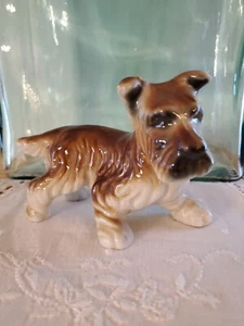 Vintage Scottish Terrier Porcelain Dog Japan - Picture 1 of 6