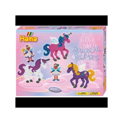 Hama Midi Bügelperlen Set Zauberhafte Pferde Magical Horses - Bild 1 von 4