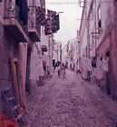 Vintage Stereo Realist Photo 3D Slide STREET LAUNDRY Drying