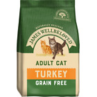 JAMES WELLBELOVED ADULT GRAIN FREE TURKEY COMPLETE DRY CAT FOOD 1.5KG