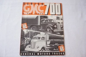 Folleto publicitario catálogo de ventas de camiones GMC 700 6 toneladas - Imagen 1 de 5