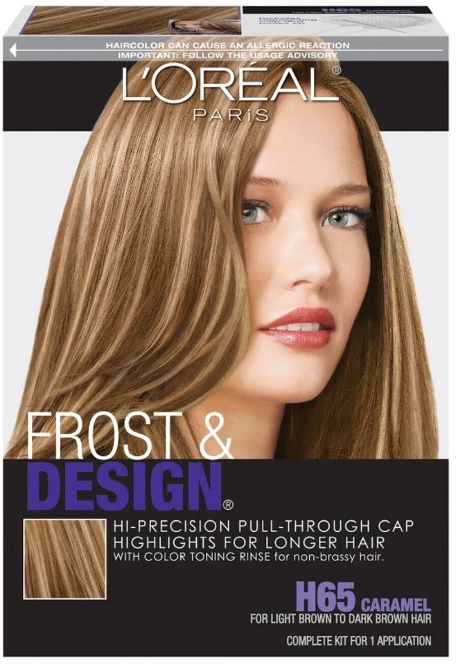 L'oreal Frost & Design Highlights H65 Caramel 1 Each