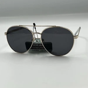 NWT Foster Grant DOLLY Silver Scratch Impact Resist Aviator Sunglasses 100%UV - Picture 1 of 7