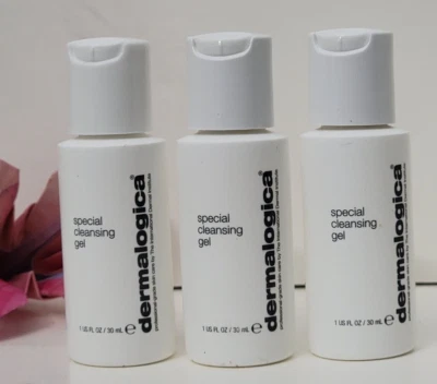 3 pk DERMALOGICA SPECIAL CLEANSING GEL 1 FL OZ / 30 ML TRAVEL SIZE - Image 1 of 2