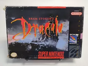 Bram Stoker's Dracula (Super Nintendo Entertainment System, 1992) *COMPLETE* - Picture 1 of 8