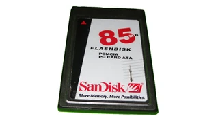 SanDisk 85MB PCMCIA PC Card ATA SDP3B - SDP3B-85 - Picture 1 of 8