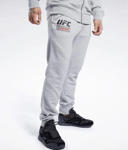 Reebok Ufc Sweat Pants Jogger Easy Wear Cover