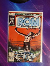ROM #43 VOL. 1 HIGHER GRADE MARVEL COMIC BOOK CM37-15