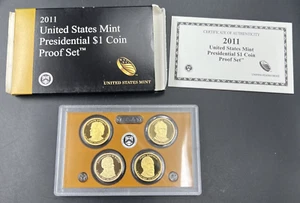 2011 4 Coin Presidential Proof Set US Mint OGP - Picture 1 of 6