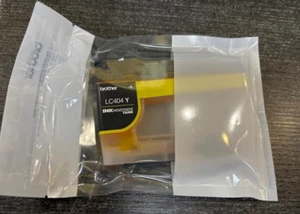 Brother Genuine LC404Y Yellow INKvestment Tank Ink Cartridge - Picture 1 of 1