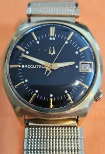 Vintage Bulova Accutron 14k Gold Filled Watch - Picture 1 of 9