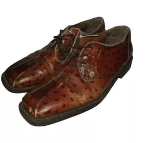 Stacy Adams Herren rot Oxford eleganter Schuh Größe 10,5 OS02 B - Bild 1 von 12