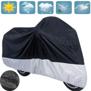 Telo moto con elastici coprimoto cover scooter impermeabile nylon ghiaccio XL - Foto 1 di 6