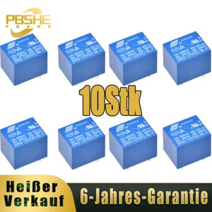 Miniatur Print Relais DC 12V 1 Wechslerkontakt 320 Ohm Songle SRD-12VDC-SL-C - Bild 1 von 5