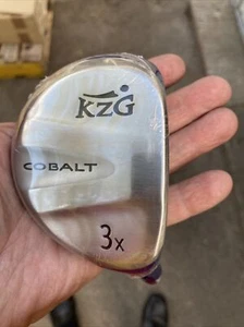 KZG Cobalt 3X Wood RARE New NOS in Plastic Still !!! WOW. ( BLACK) - Picture 1 of 5