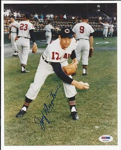 Johnny Klippstein Indians Signed Auto 8x10 Photo PSA/DNA Certified Autograph - Picture 1 of 1