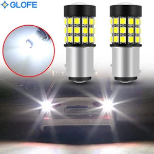 Paquete de 2 bombillas LED 1157 Señal de giro Freno Reversa Estacionamiento Bombillas Blanco Estroboscópico - Imagen 1 de 12