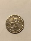 JUDAICA, Poland 1943 JEWISH Lodz GHETTO Coin/Tribute Token 2 Marks, 0.71"