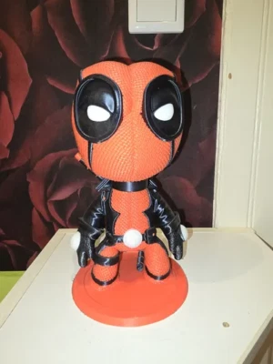 Soporte Alexa Mini Deadpool Echo Dot 4 y 5