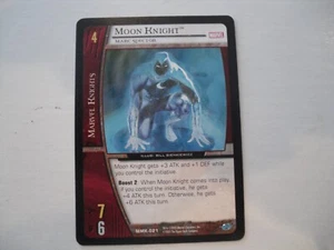 2005 ~ Upper Deck Marvel VS System ~ Moon Knight ~ Marc Spector ~ MMK 021 - Foto 1 di 2