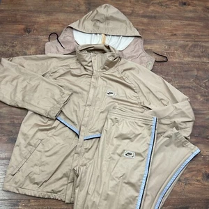 Tuta Nike PR uomo vintage anni 80 Alberto Salazar Gortex oro taglia XL** - Foto 1 di 21