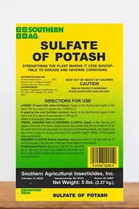 Southern Ag Sulfate of Potash 0-0-50 5 LB Size 5 LB - Picture 1 of 1