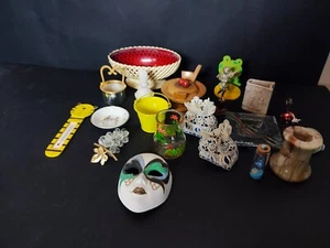 LOTTO 20 Oggetti misto porcellana, argento, onice, pietra, metallo, murano - Imagen 1 de 12