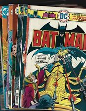 Batman Set of 10 (271-298) VG/VGFN Superman Joker Lex Luthor Two-Face Poison Ivy