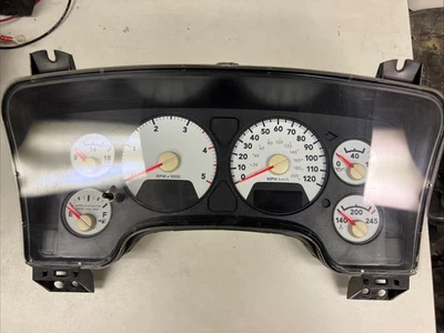 2007 DODGE RAM 3500 2500 6.7 CUMMINS PAINEL DE INSTRUMENTOS DIESEL MEDIDOR DE VELOCÍMETRO - Imagem 1 de 4