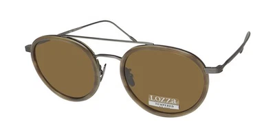 НОВЫЙ LOZZA SL2310 СОЛНЦЕЗАЩИТНЫЕ ОЧКИ ОВАЛЬНЫЙ СЕРЫЙ 53-20-145 0627 ПОЛНЫЙ ОБОДОК МУЖСКОЙ МЕТАЛЛ И - Изображение 1 из 4