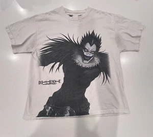 Vintage Death Note Ryuk The Shinigami Shirt Winged Back XL Rare - Picture 1 of 5
