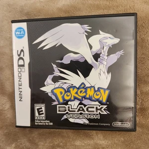 Pokemon Black Version (Nintendo DS) Lite DSi XL 3DS w/Case & Inserts (No Manual) - Picture 1 of 6