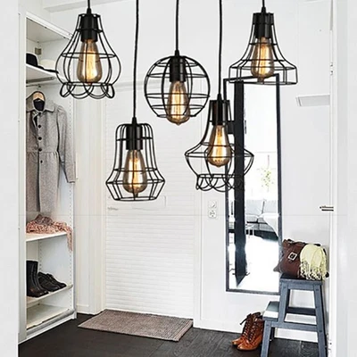 Accessory Lampshade 40W AC110-220V Black Decoration Display Industrial - Image 1 of 4