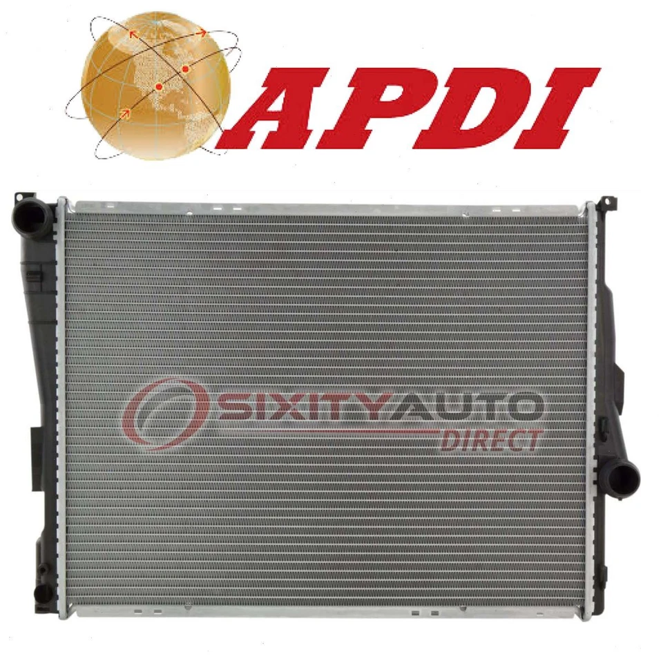 APDI Radiator for 2001-2005 BMW 330xi - Cooler Cooling Antifreeze Coolant cy Foto 1 de 4