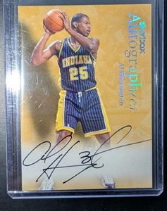 AL HARRINGTON 1999-00 SKYBOX AUTOGRAPHICS AUTOGRAMMKARTE *INDIANA PACERS* - Bild 1 von 5