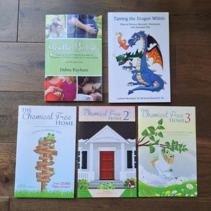 Essential Oils Book Bundle – Gentle Babies, Chemical-Free Living & More! - Picture 1 of 1