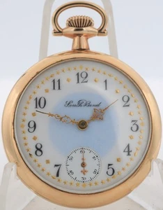 Antique 16s 1909 South Bend Multicolor 15 Jewel Pocket Watch 281 20 Year GF - Picture 1 of 4