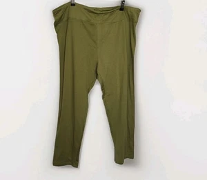 Leggings Cuddl Duds verdes talla 1X recortados  - Imagen 1 de 8