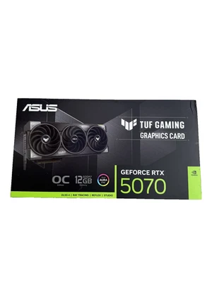 ASUS - TUF Gaming NVIDIA GeForce RTX 5070 OC Edition 12GB GDDR7 Graphics Card - Image 1 of 2