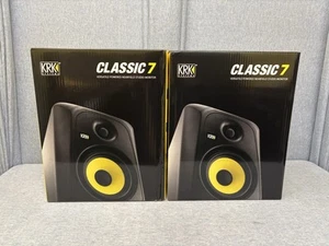 KRK Classic 7 CL7G3 Nearfield Powered Studio Monitor *PAIR* - Picture 1 of 4