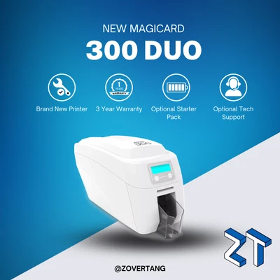 Magicard 300 ID Card Printer – Dual-Sided with Mag Encoder - Image 1 of 2