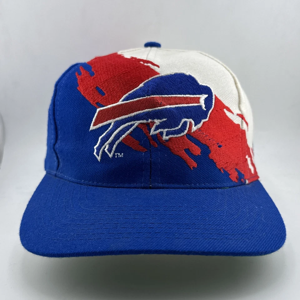 Vintage Buffalo Bills Splash Logo Athletic Pro Line Authentic Snapback Hat - Image 1 of 4
