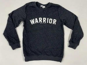 Spiritual Gangster Mädchen WARRIOR Grafik Fleece Pullover Sweatshirt grau Größe 8 - Bild 1 von 11