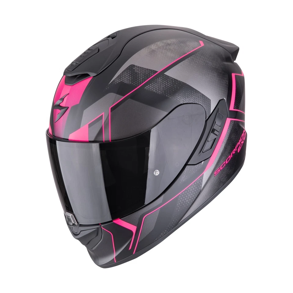 Scorpion EXO-1400 EVO II Air Intensio Motorradhelm (Schwarzmatt/Pink) Gr: S (55) - Bild 1 von 1
