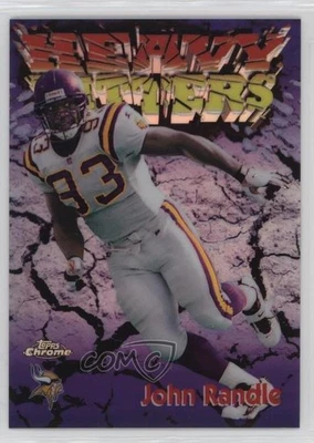 1998 Topps Chrome Season's Best Heavy Hitters Refractor John Randle #18 HOF - Image 1 of 2