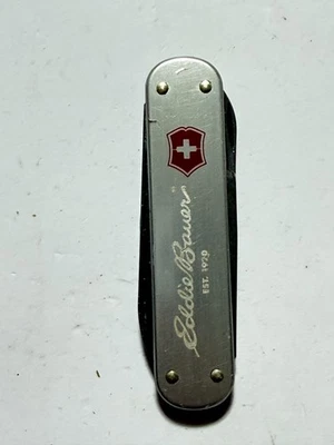 Victorinox Alox Money Clip Eddie Bauer Swiss Army Knife Silver - Image 1 of 4