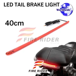 16" 120pcs LED Red Strips Rear Brake Tail Red Light For Motorcycles - Bild 1 von 5