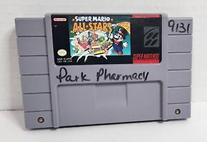 Super Mario All-Stars (Super Nintendo SNES 1992) Cart Only Tested Authentic